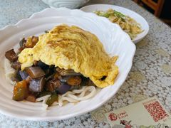 茄子肉丁鸡蛋拌面-文三里屯面馆(三里屯店)