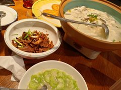 酸汤发财鱼片（交代厨房不加辣椒做的）-李久其家民间餐厅(观沙岭公园店)
