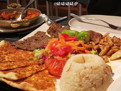 宫廷烤肉拼盘-伊斯坦布尔土耳其清真咖啡餐厅