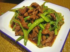 杭椒牛柳-烟水渔庄餐厅(西溪湿地店)