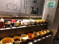 自助调料区-百草滩羊清水涮羊肉(长城路店)