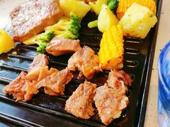 超牛联盟牛排拼盘-必胜客(海滨店)