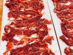 现切吊龙拌-为什么牛潮汕牛肉火锅(万胜广场店)