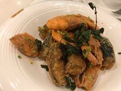 金沙黑南瓜焗虾-港丽餐厅(高德置地店)