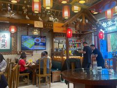 -东来菜馆•手抓海鲜家常菜•海鲜锅贴(鸽子窝店)