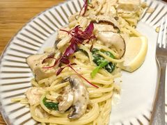 柠檬嫩鸡胸意面-本处·素食·融合料理(南油店)