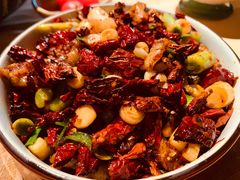 宫爆板筋-山石榴·贵州菜(丰盛里店)