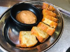 炸墨鱼卷-山·烤辣鸡韩国料理(西溪路店)