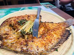 傣味香茅草烤罗非鱼-云海肴云南菜(曲江大悦城店)