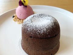 巧克力熔岩蛋糕-Bracket Coffee(工体店)