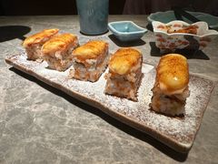 焦糖三文鱼寿司-炙柒Sekinana·精致日料(合生汇店)