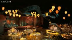 -三色锦婚礼定制