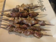 烤羊肉串-老姑砂锅·烧烤天津菜(体北道店)