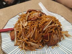 叉烧炒面-喜莲咖啡