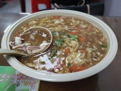 鱿鱼酸辣汤-聂记粤菜馆(鼓西路店)