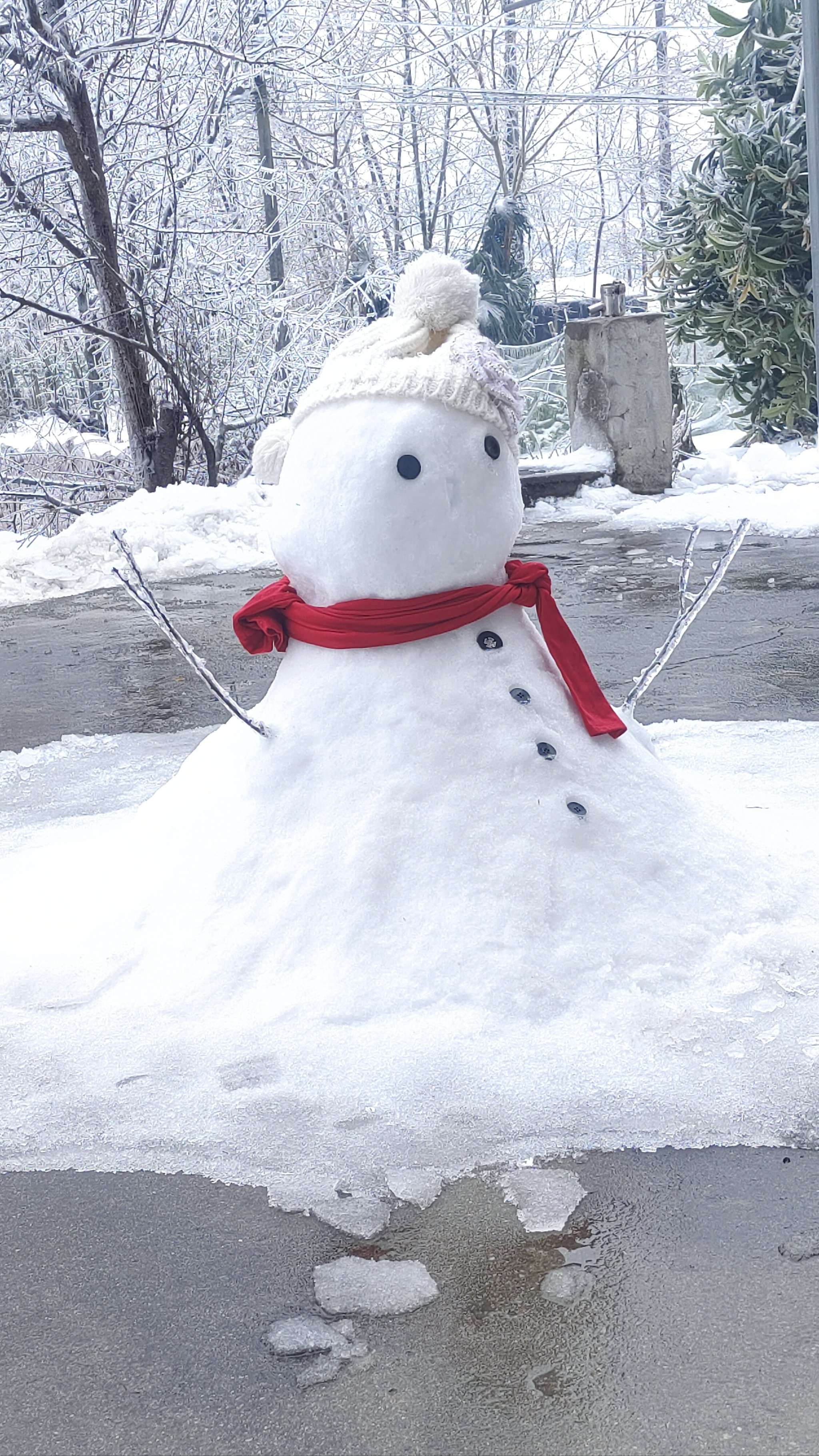 0元玩转这座城 回忆回忆冬天堆的雪人吧~\\n人生第一次堆这么大雪人