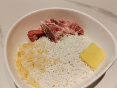 瑶柱排骨粥-水禾轩·海鲜蒸汽主题餐厅(拱北店)