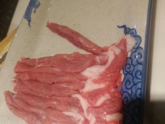 手切苏尼特羊后腿肉-宣武小院涮肉(前门店)