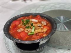特色鲜茄汁煮鸡柳-白云宾馆·白云宴餐厅
