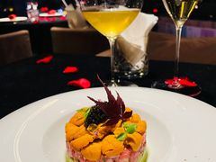 海胆鱼子酱-wann lounge 低温慢煮牛排·清吧