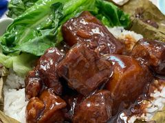 喜势萝卜牛腩丝苗荷叶饭-喜势点·糖沙翁手工茶点·本地人茶居(永庆坊店)