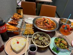 -街角等你.大连海鲜烧烤.经典铁板海鲜串(西安路店)