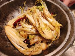 煲仔豆豉娃娃菜-绿茶餐厅(广州天河城店)