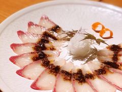 黑松露配章红鱼刺身-岚山日本料理(珠江新城店)