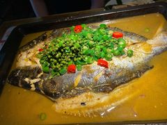 -探鱼·鲜青椒爽麻烤鱼(苏宁广场店)