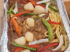 扇贝鱿鱼籽海鲜意面-达美乐比萨(清扬路店)