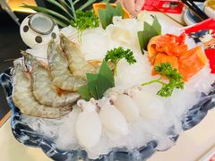 海鲜拼盘-左庭右院鲜牛肉火锅(浦江欢乐颂店)