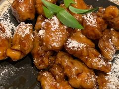 雪花糖醋里脊-绿茶餐厅(松江万达店)