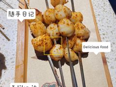 烤扇贝丁-蚝堡·生蚝海鲜烧烤物种起源•海肠捞饭(刘公岛店)