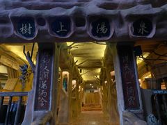 -天门沟九州驿站树上汤泉