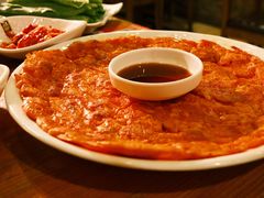 泡菜饼-喇喇排骨火锅·传统韩式脊骨汤(望京西园总店)
