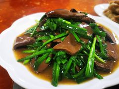鹅血炒韭菜-常来老白莲鹅饭店(老城店)