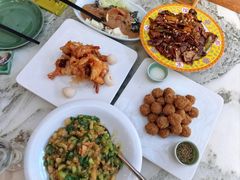 松仁爆三样-那家小馆•北京菜•烤鸭(香山店)