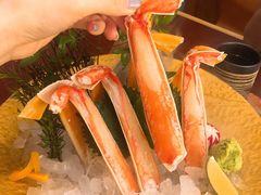 蟹腿刺身-蟹田居·活蟹料理(东城店)