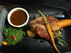 美式沙朗牛扒伴德国烤肠-绿茵阁(体育西分店)