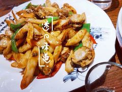 -东来菜馆•手抓海鲜家常菜•海鲜锅贴(鸽子窝店)