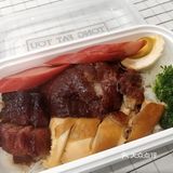 鸡和单点的豉油鸡比起来淡了好多。0元玩转这座城
