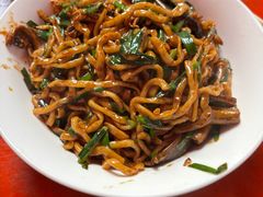 农家红炒长鱼炒面-三百碗宝应长鱼面(板仓街店)