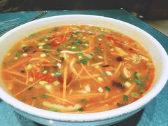 酸辣肚丝汤-清真·舒迩布炕锅王·高原美食文化(青海总店)