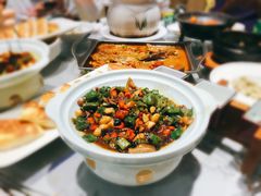 泡饭吃的辣椒炒肉-佳兰雅序融合菜(高新店)