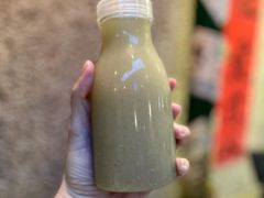 自制绿豆沙-老表记广西宵夜螺蛳鸭脚煲(西大店)