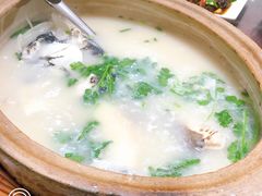 天目湖鱼头汤-天目湖刘老四农庄