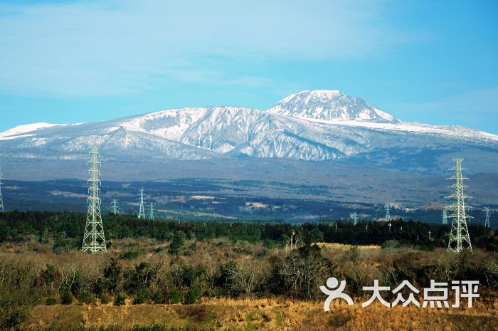在楼顶用超长焦拍下的汉拿山