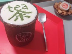 手工奶盖茶-茶是一枝花泡茶店