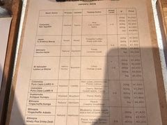菜单-% Arabica(京都东山店)