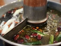 鸳鸯锅底-清真·海清斋铜锅涮肉牛羊肉小炒泡馍(大雁塔店)